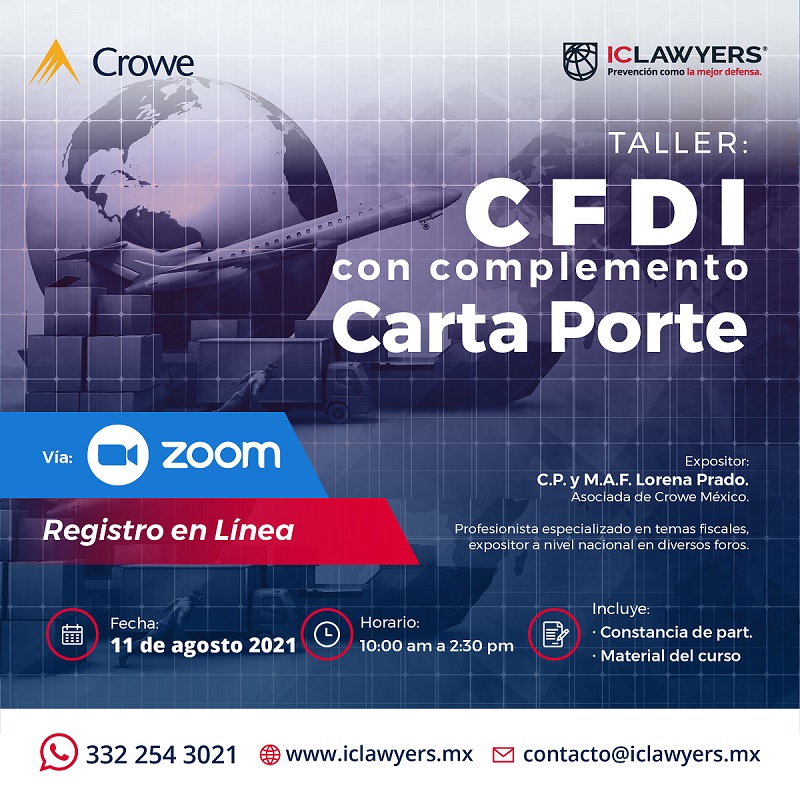 CFDI con complemento Carta Porte
